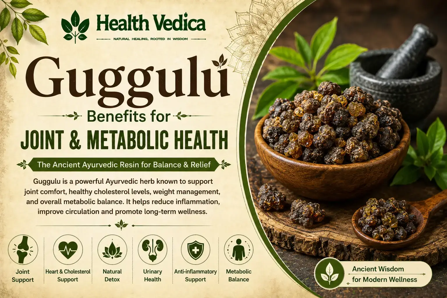 Guggulu (Indian Bdellium) — Cholesterol Support