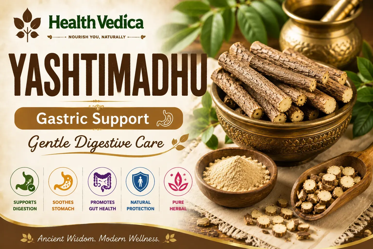 Yashtimadhu (Licorice) — Digestive Health