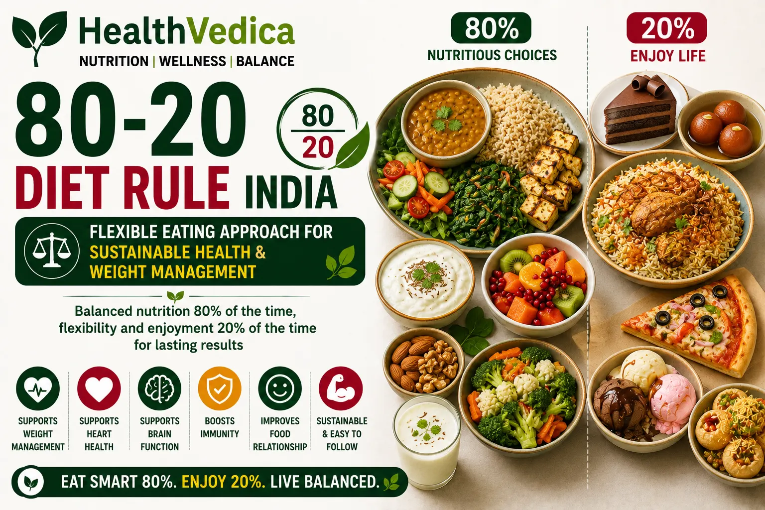 80-20 Diet Rule India