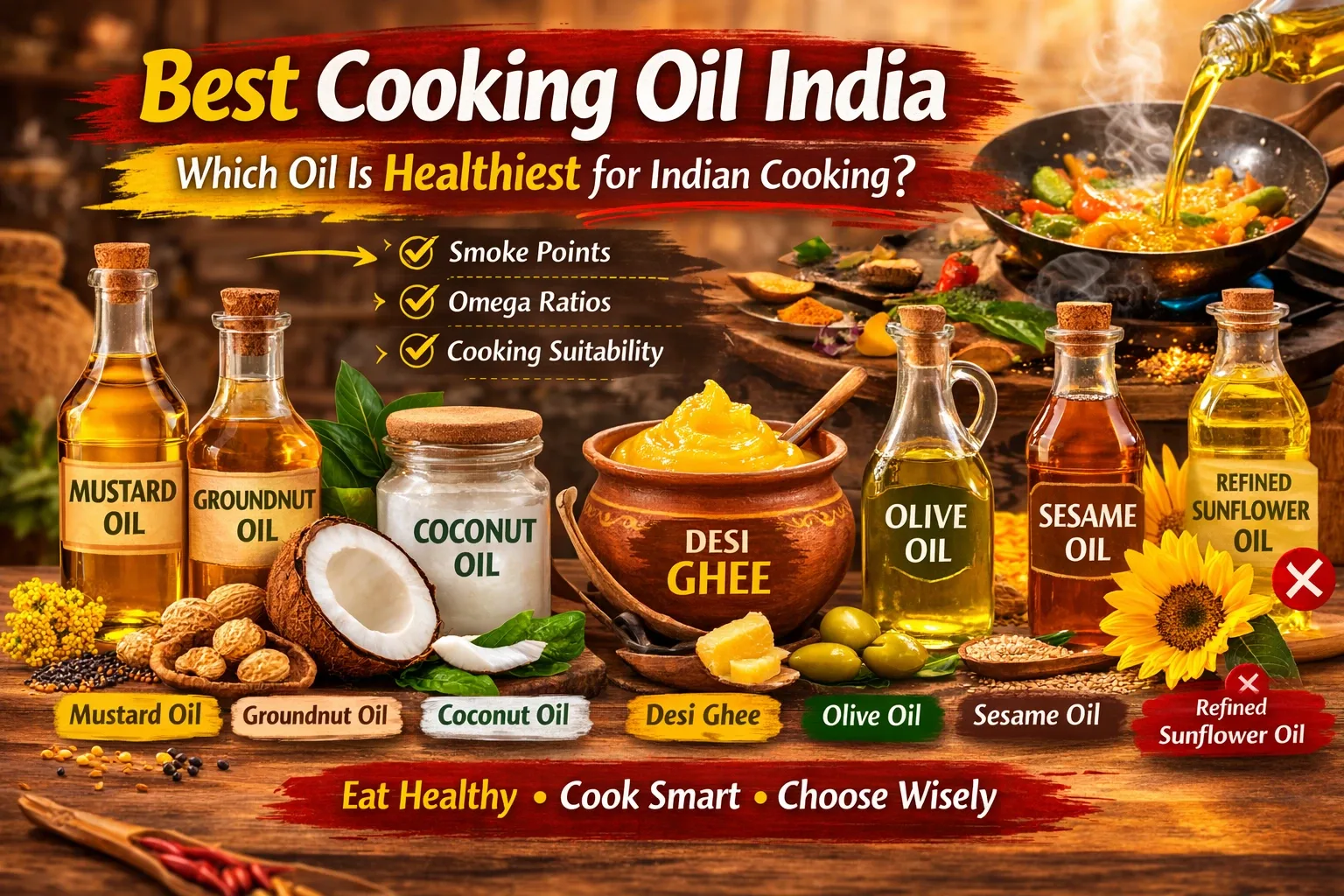 Best Cooking Oil for Health in India