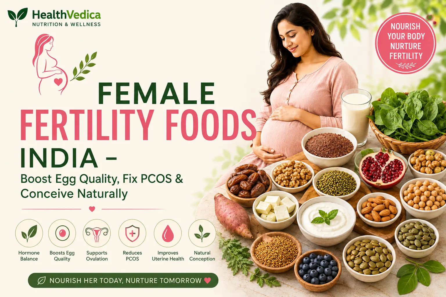 Foods That Boost Female Fertility