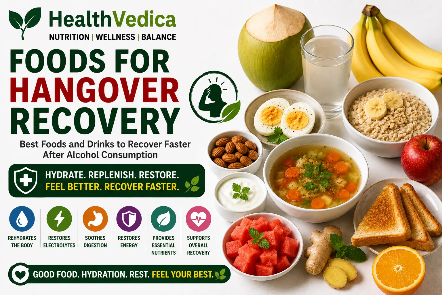 Best Foods for Hangover Recovery