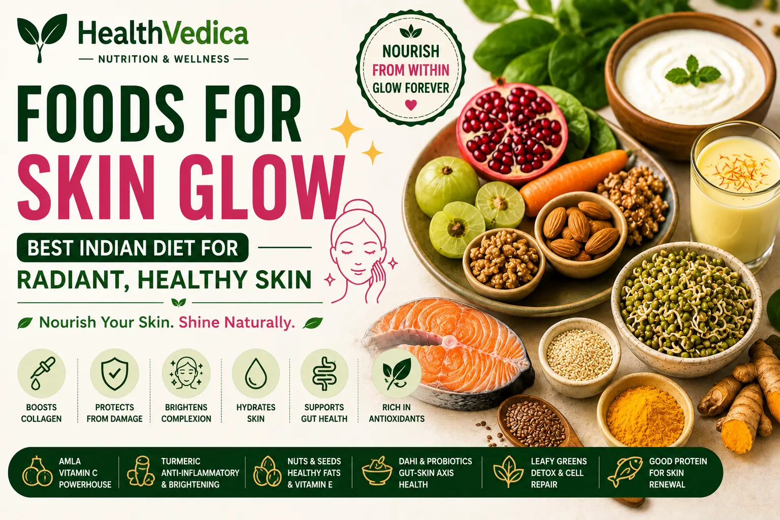 Best Foods for Glowing Skin