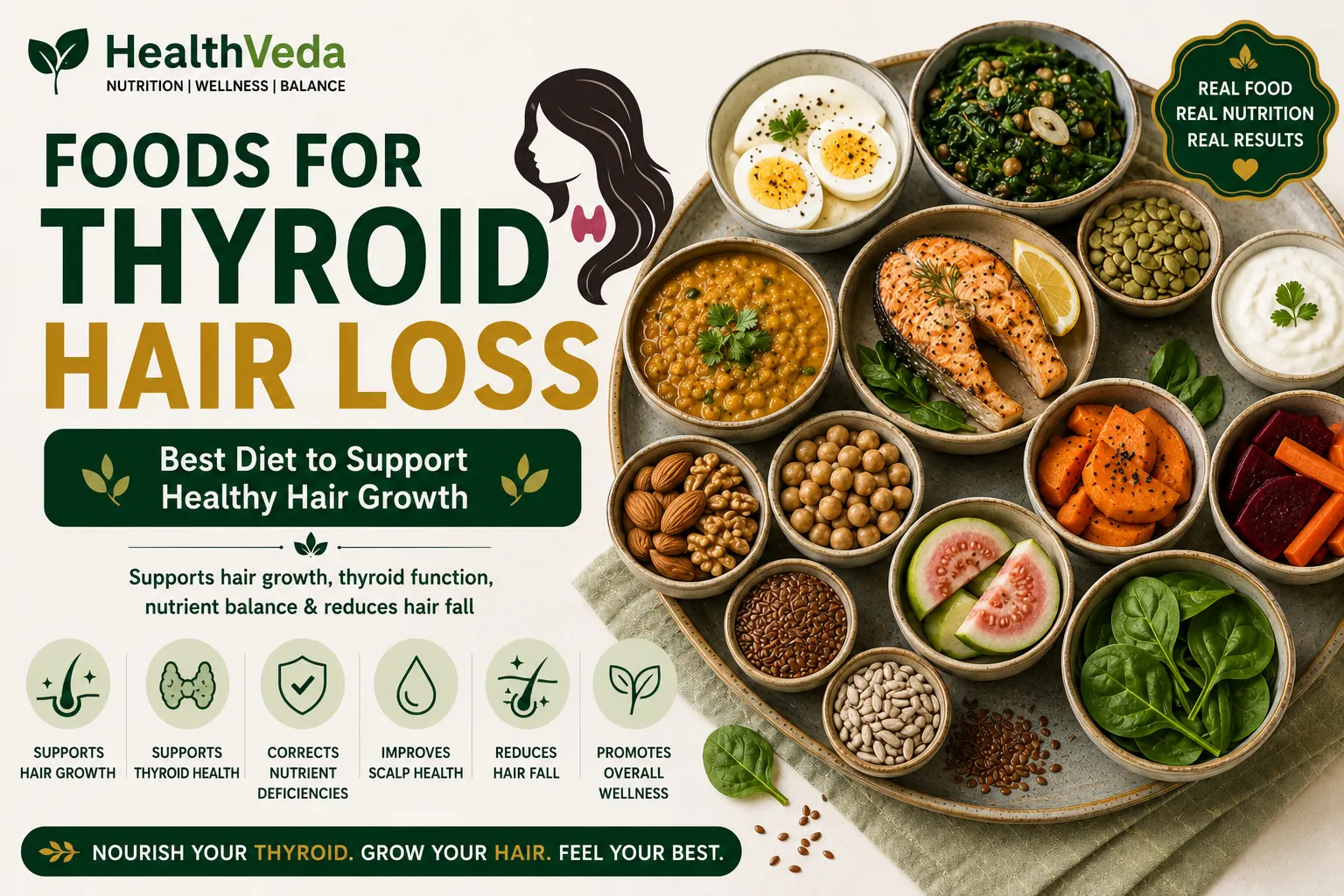 Foods for Thyroid Hair Loss