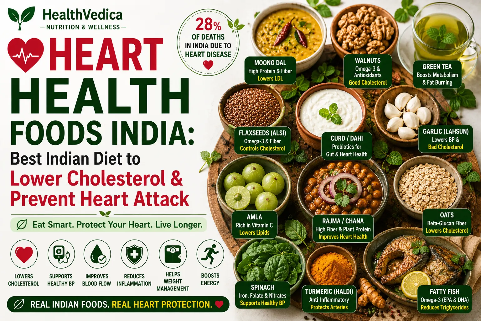 Heart-Healthy Foods in India