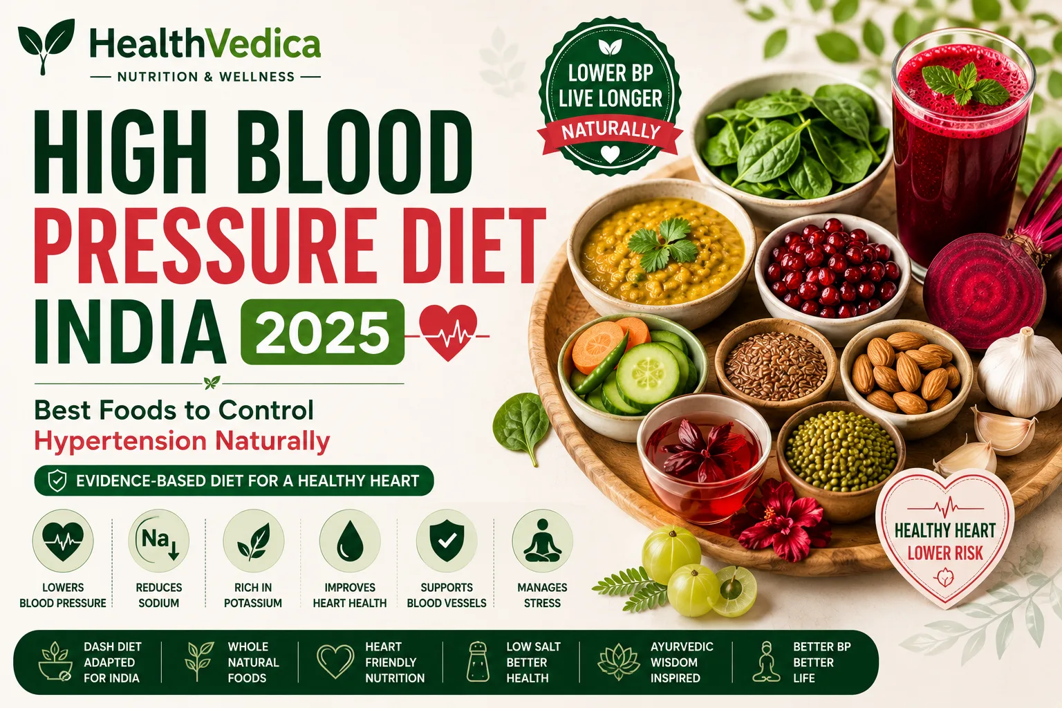 Best Diet for High Blood Pressure in India