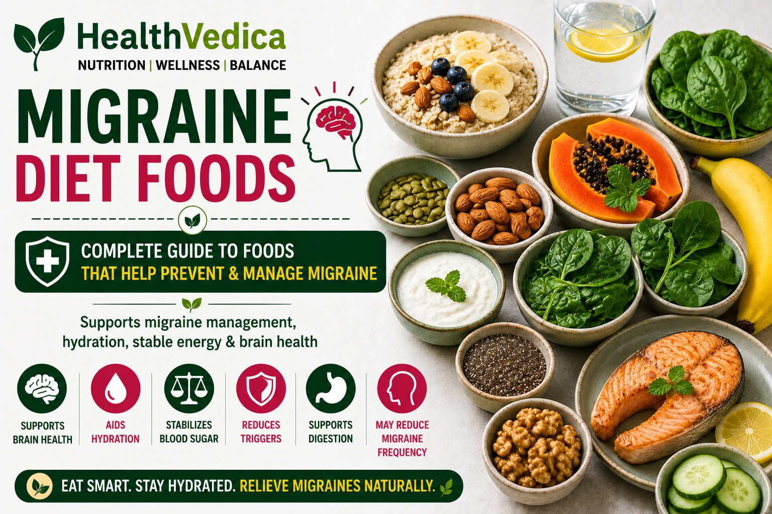 Migraine Diet Foods