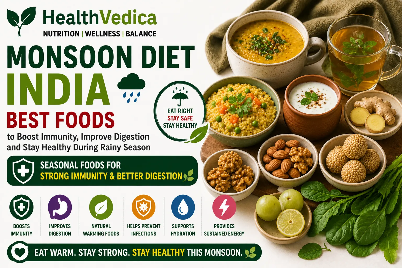 Best Monsoon Diet Foods