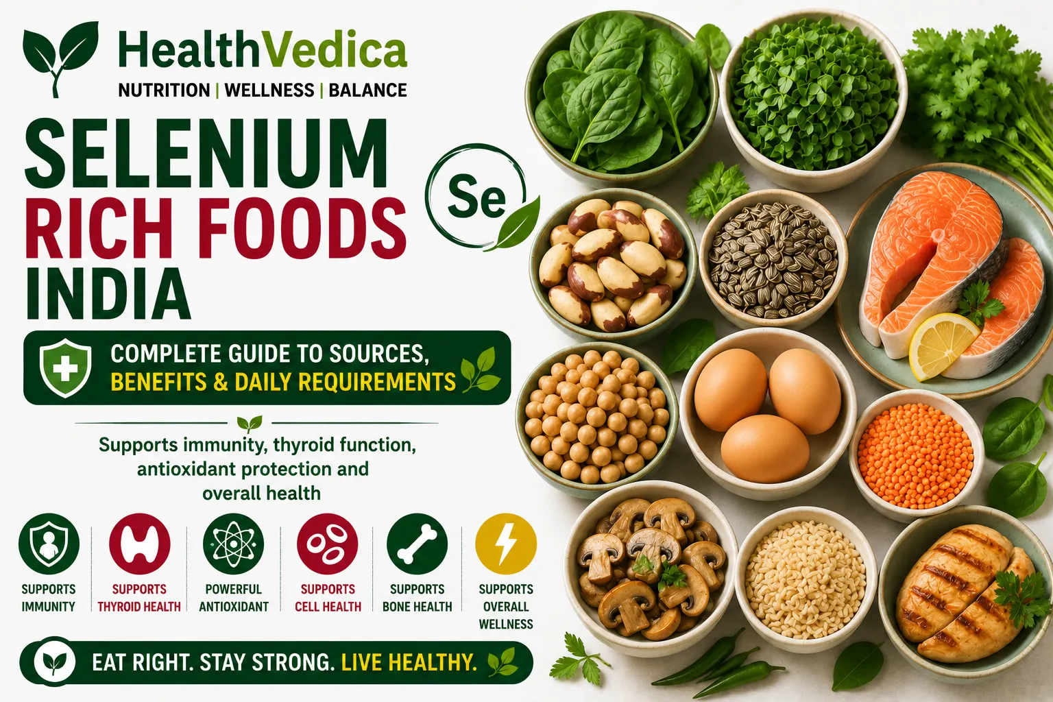 Selenium Rich Foods India