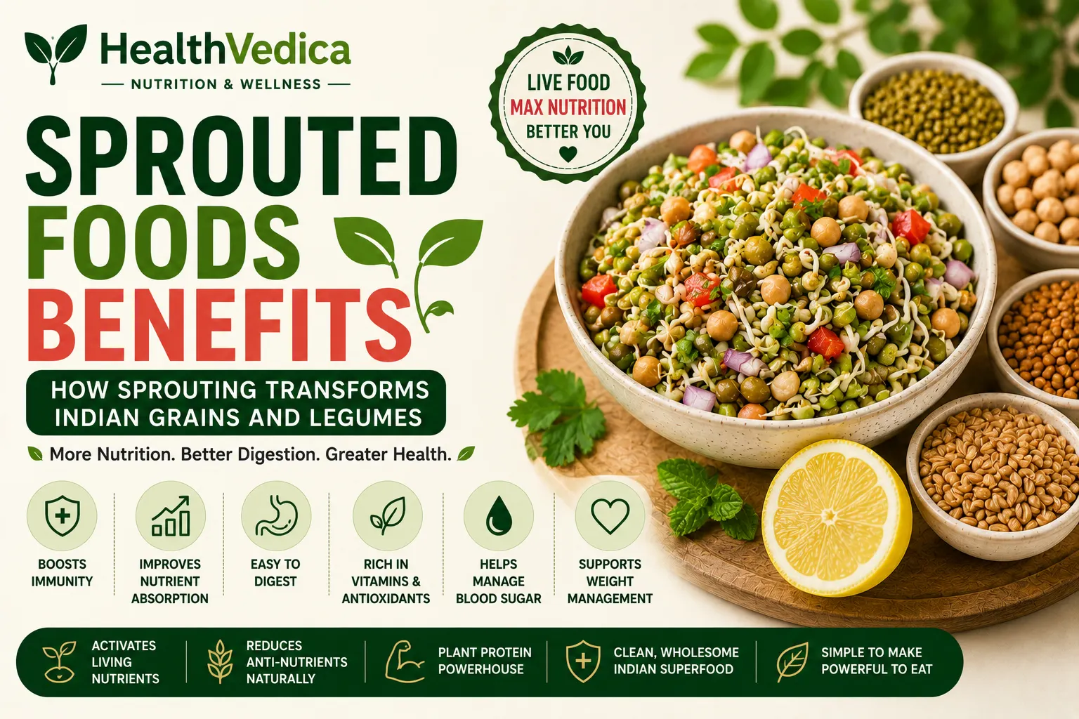 Health Benefits of Sprouted Foods