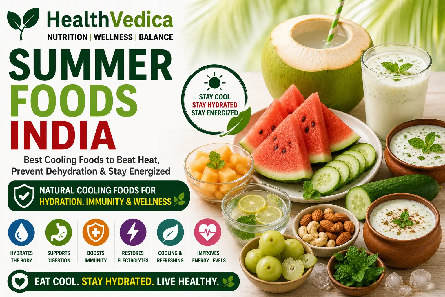 Best Summer Cooling Foods