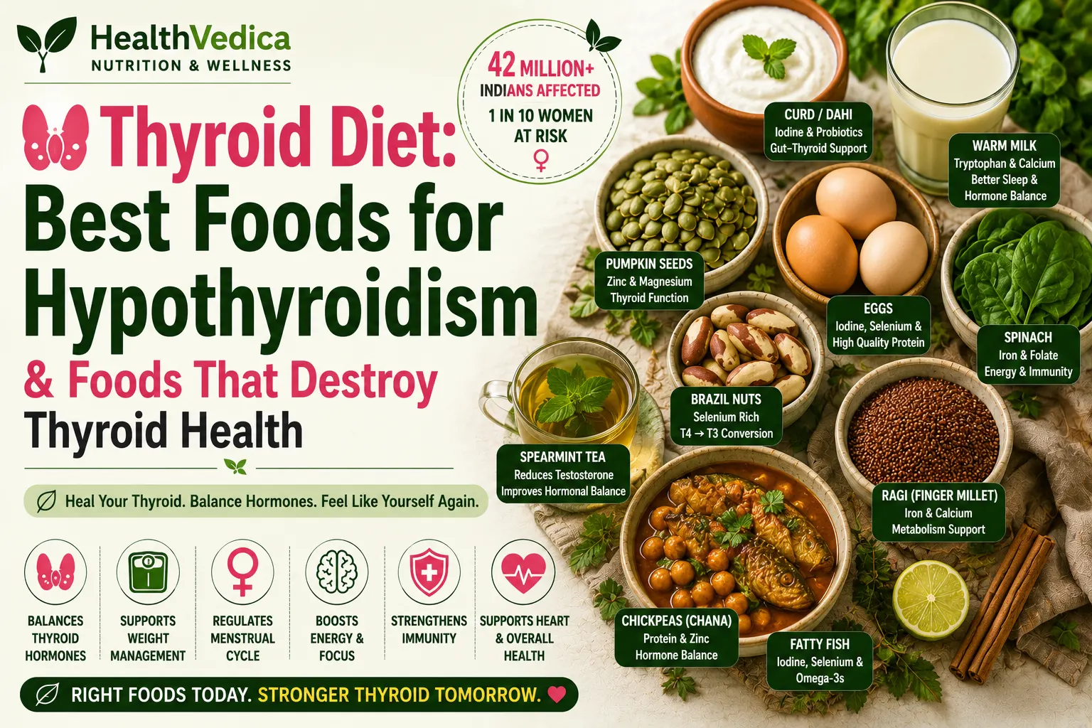 Thyroid Diet Plan for Hypothyroidism