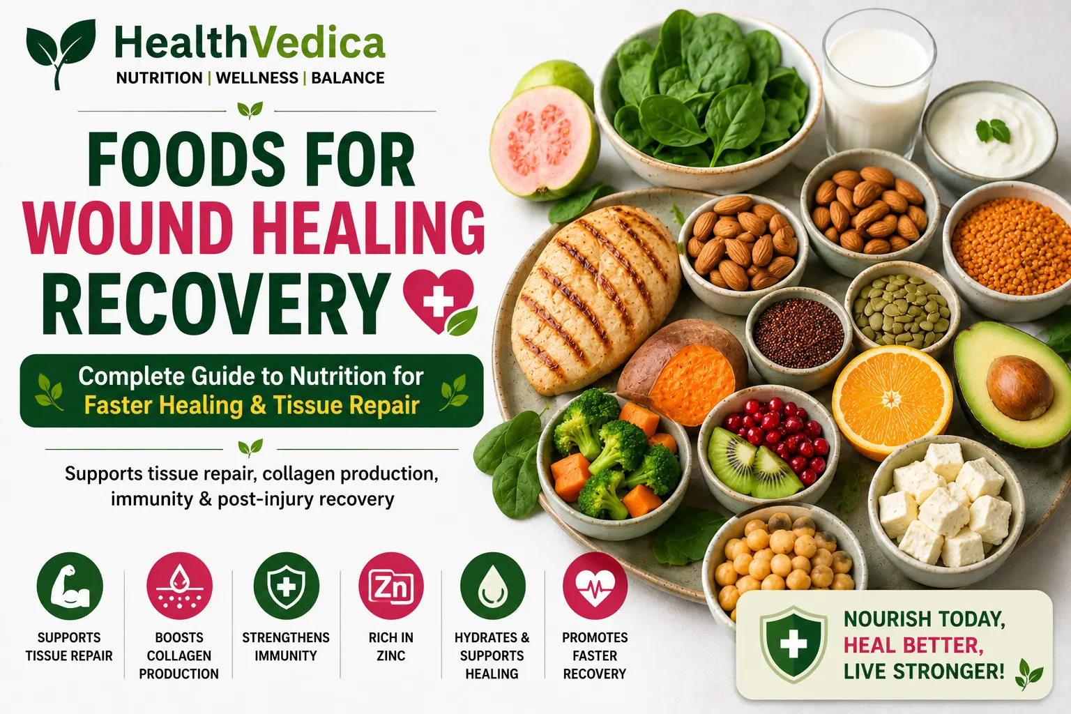 Foods for Wound Healing Recovery