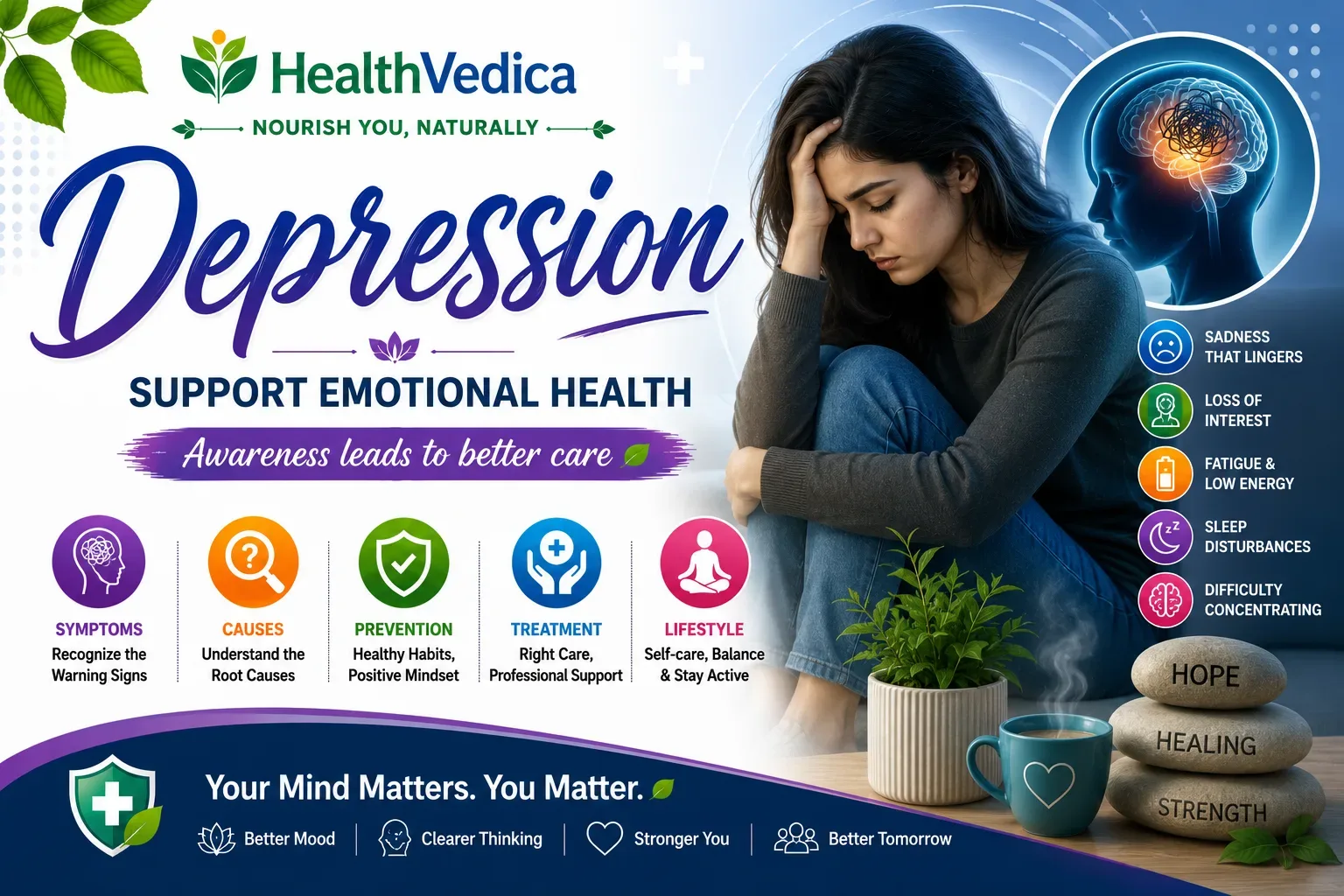 Depression — Diseases Benefits