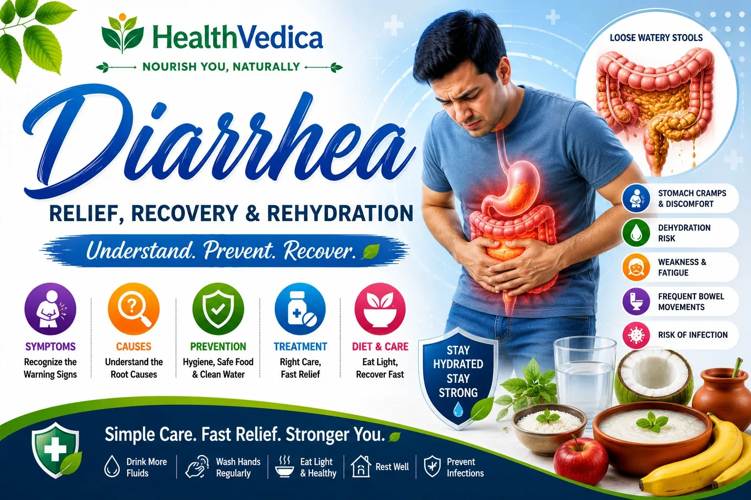 Diarrhea – Diet & Recovery Guide — Diseases Benefits