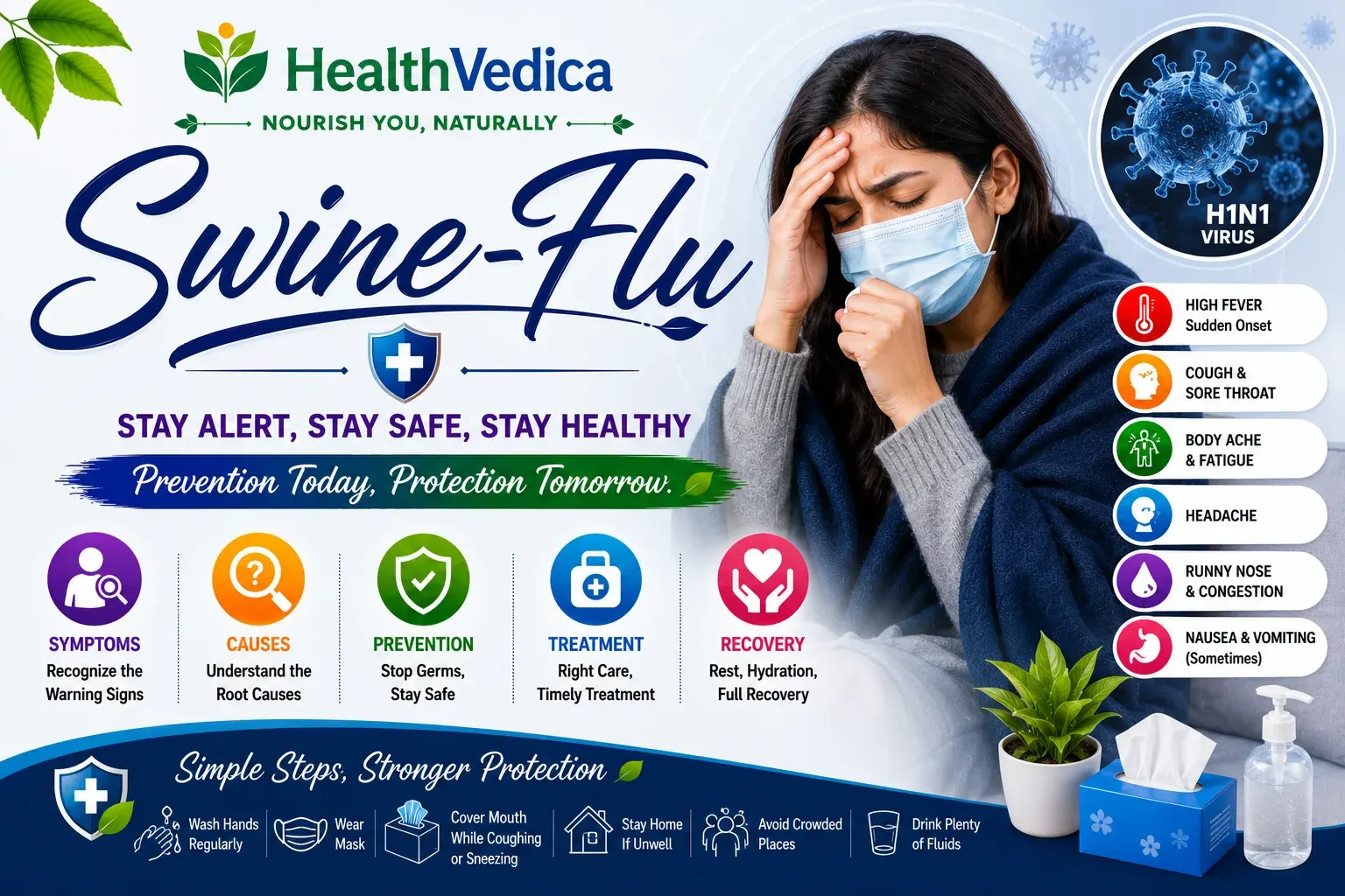 Swine Flu (H1N1 Influenza) — Diseases Benefits