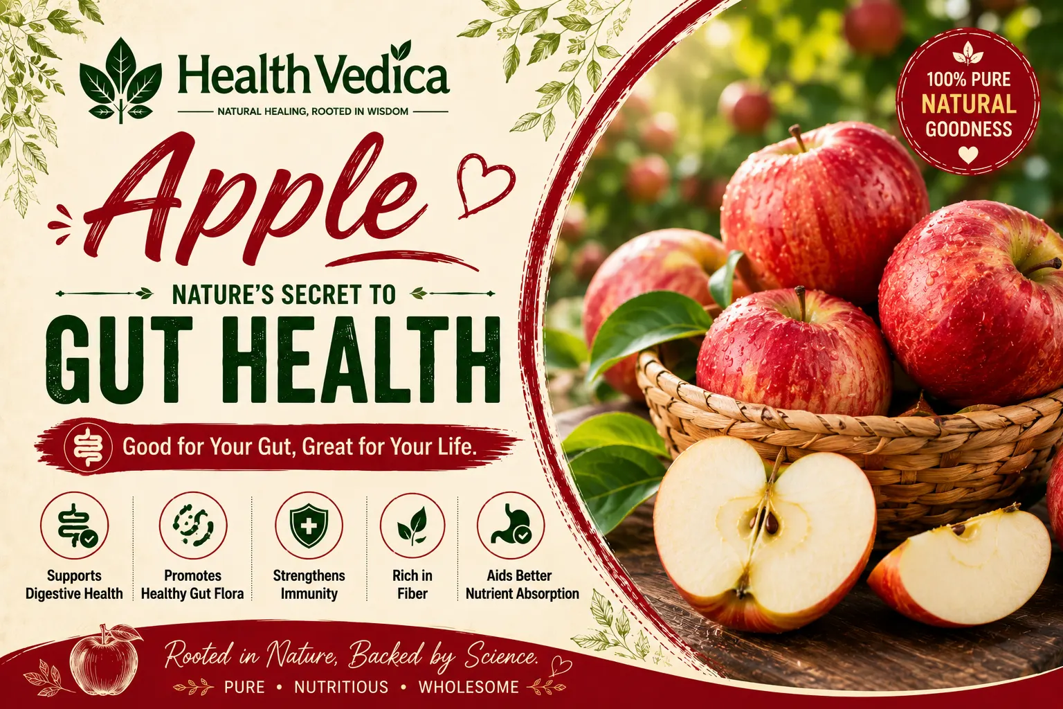 Apple — Gut Health
