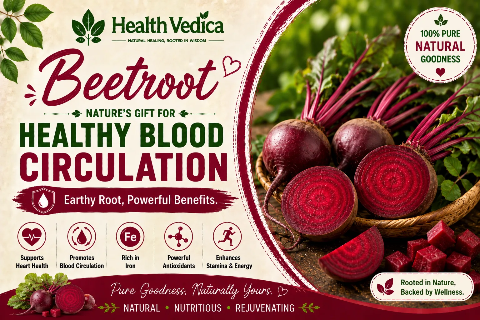 Beetroot (Chukandar) — Blood Circulation