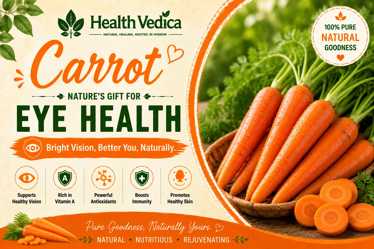 Carrot (Gajar) — Eye Health