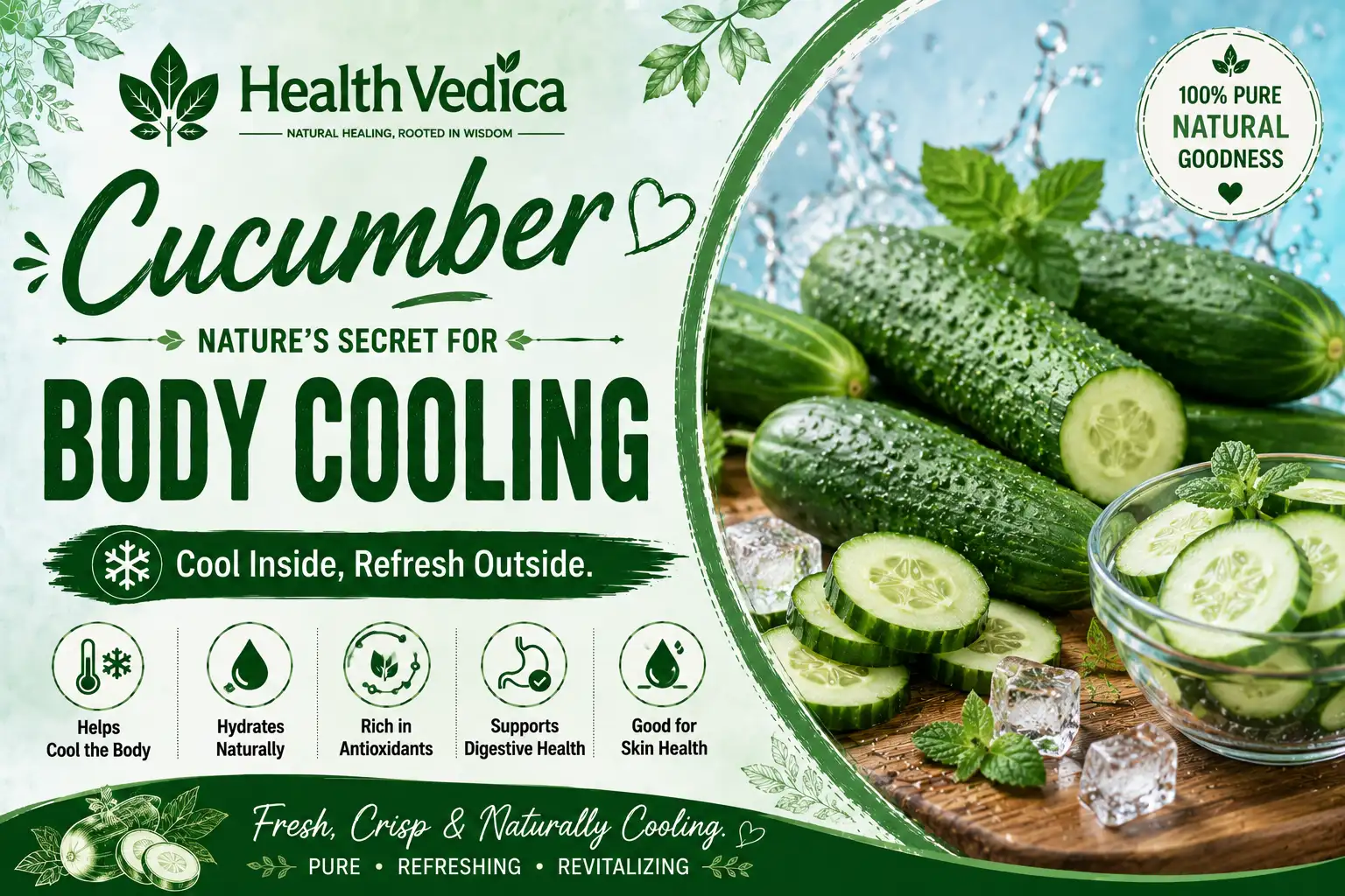 Cucumber (Kheera) — Body Cooling