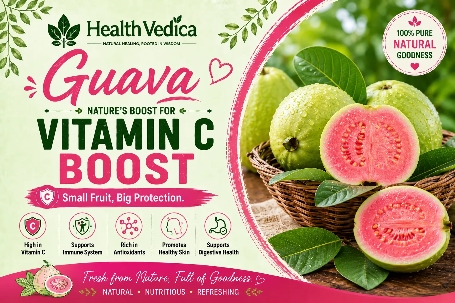 Guava (Amrood) — Vitamin C Boost