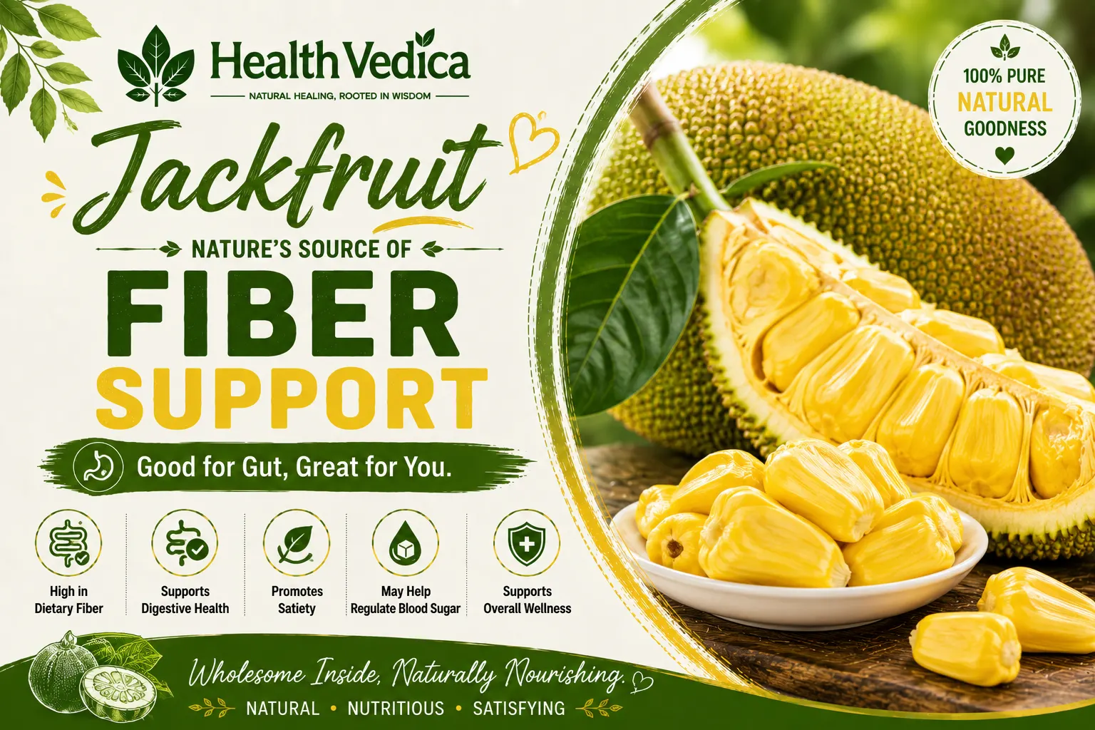 Jackfruit (Kathal) — Fiber Support