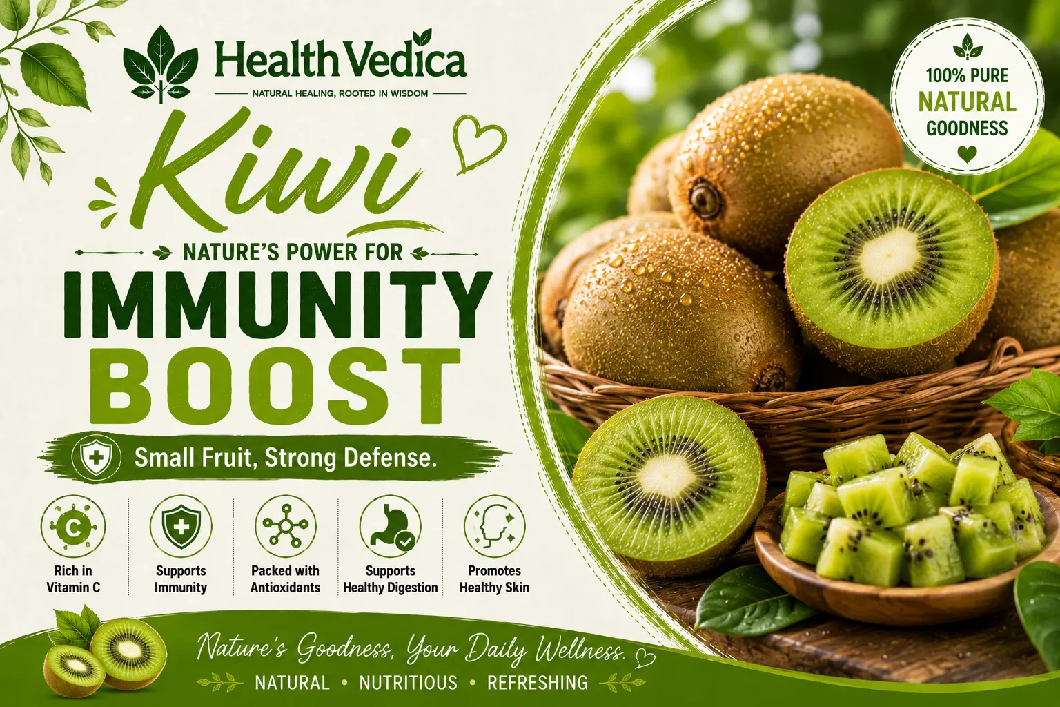 Kiwi Fruit — Immunity Boost