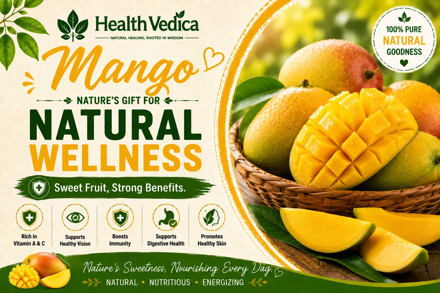 Mango (Aam) — Vitamin A Support