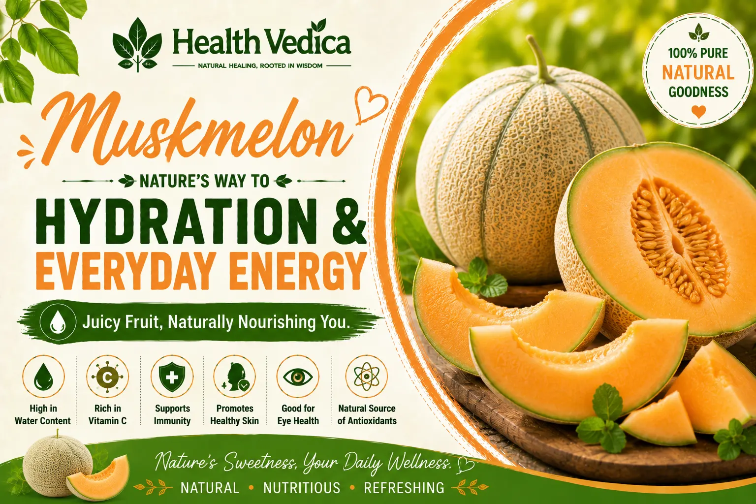 Muskmelon (Kharbuja) — Electrolyte Support