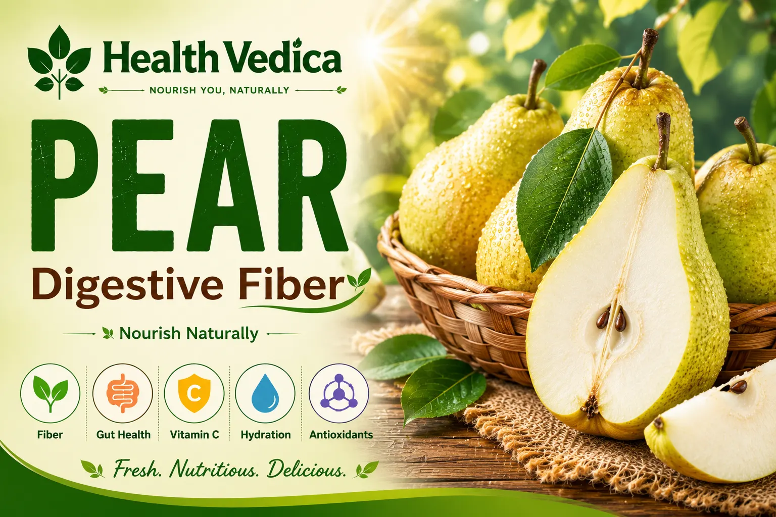 Pear — Digestive Health