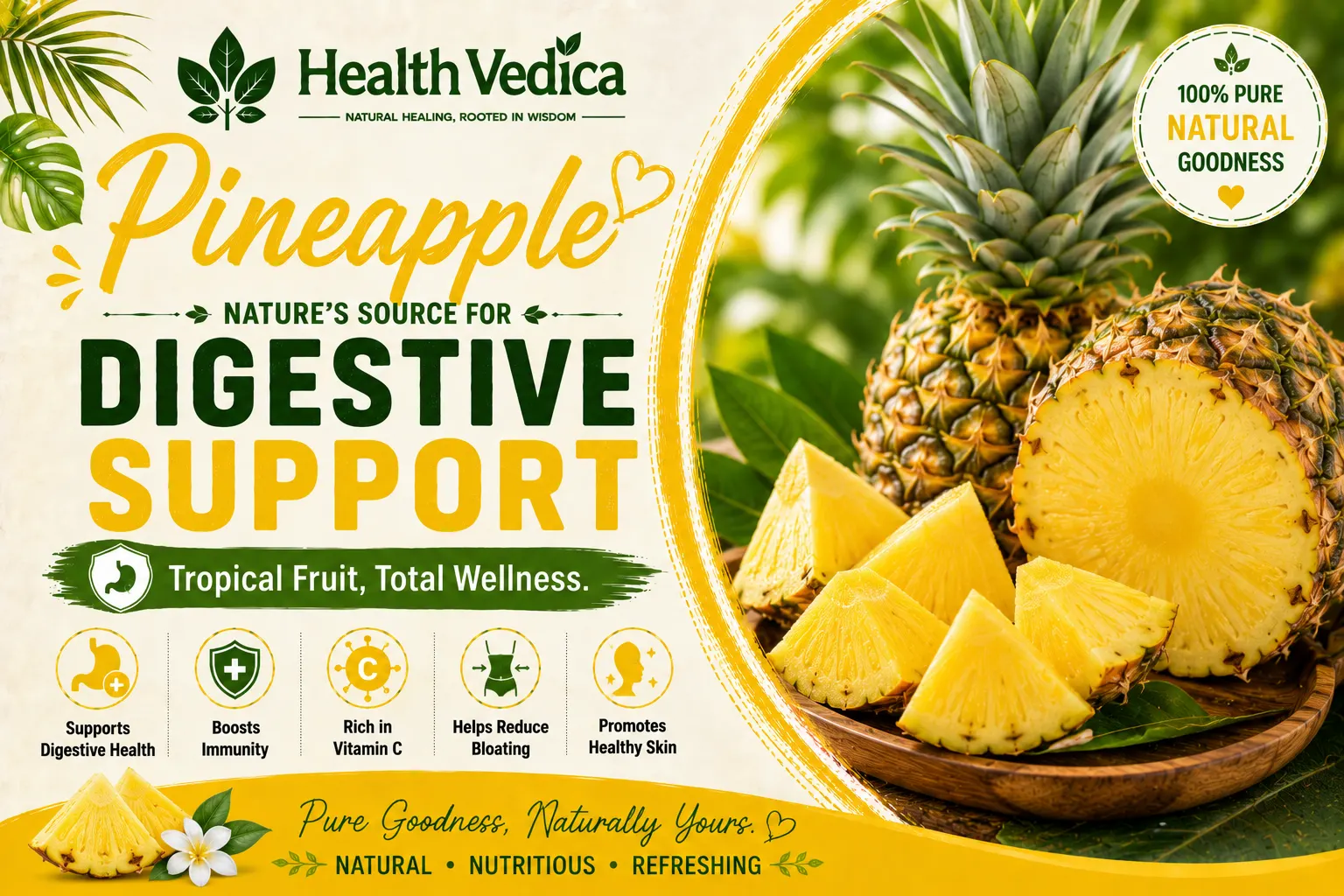 Pineapple (Ananas) — Anti-Inflammatory Enzymes