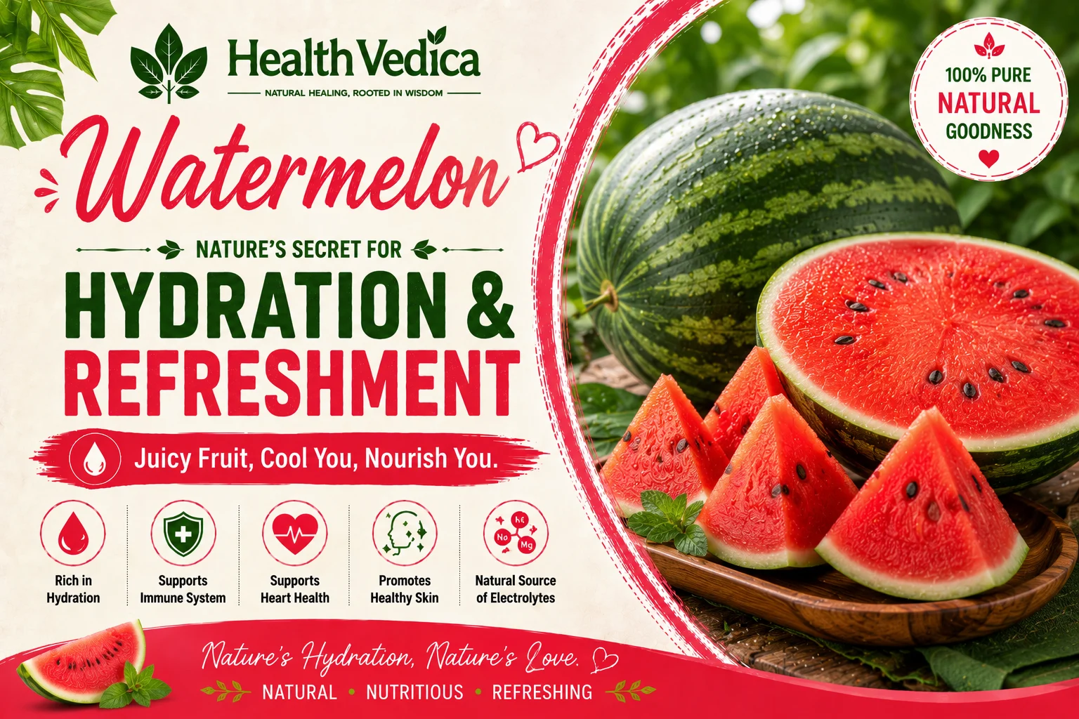 Watermelon (Tarbooz) — Hydration Boost