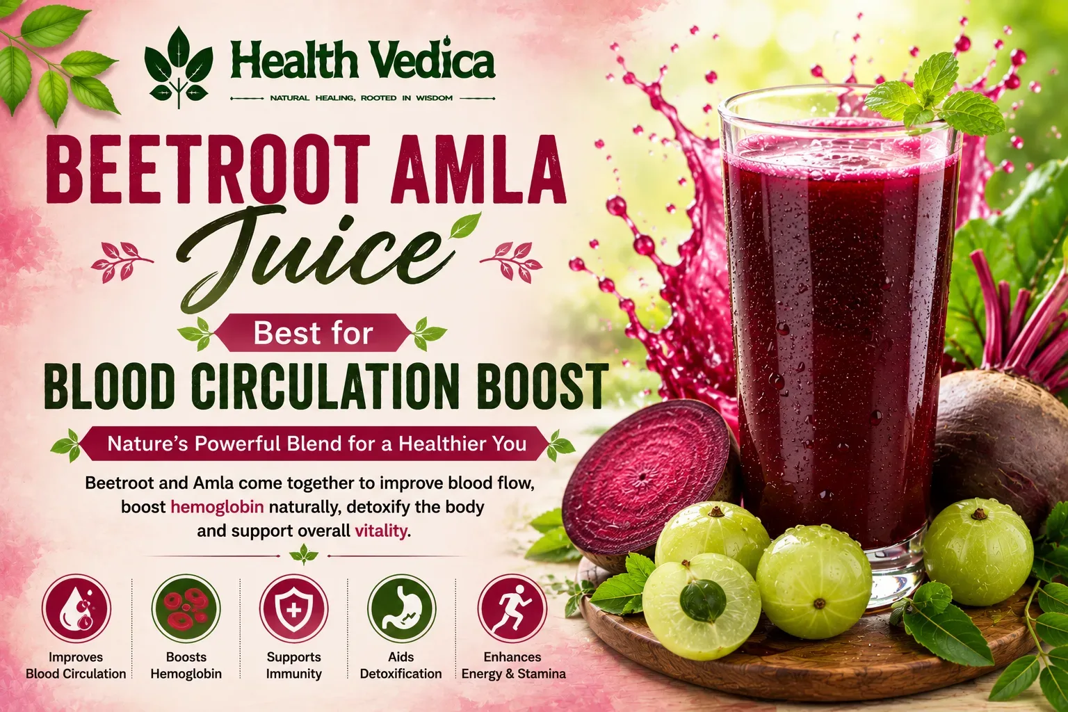 Beetroot Amla Juice