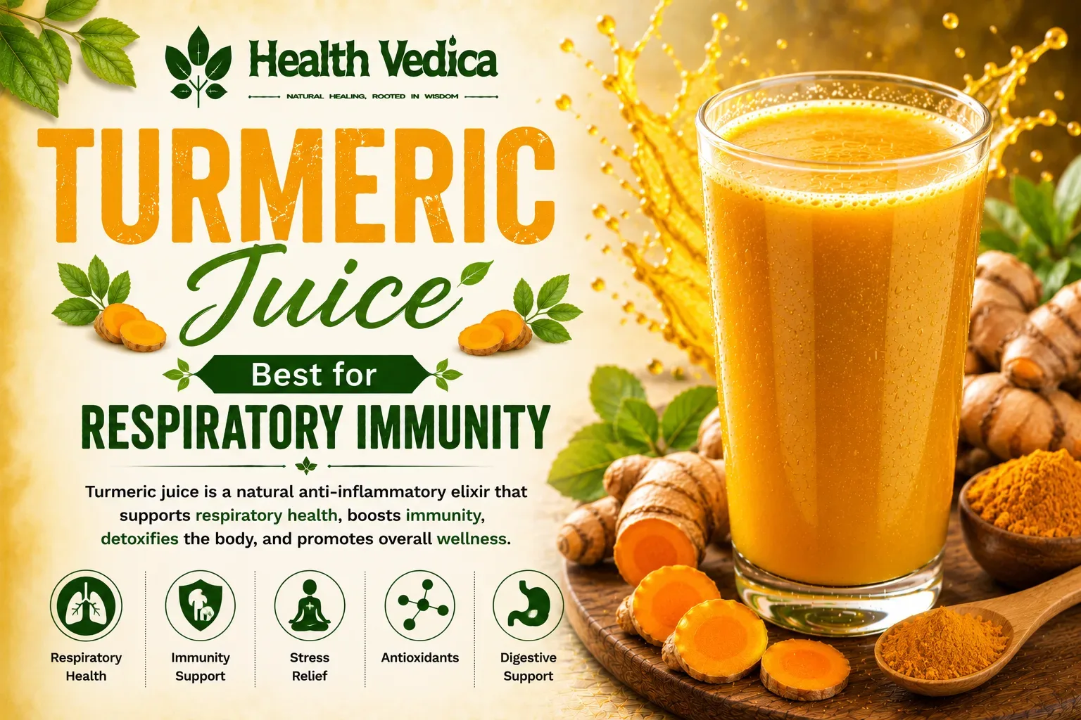 Turmeric Juice (Haldi Juice) juice — Inflammation Control