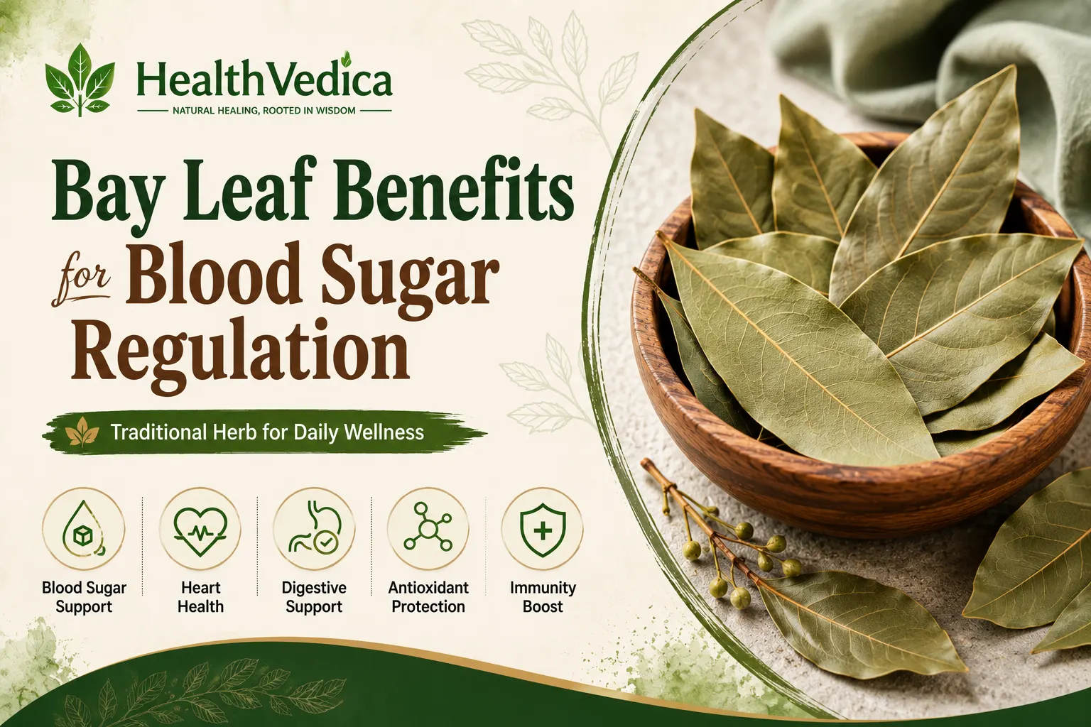 Bay Leaf (Tej Patta) — Blood Sugar Regulation