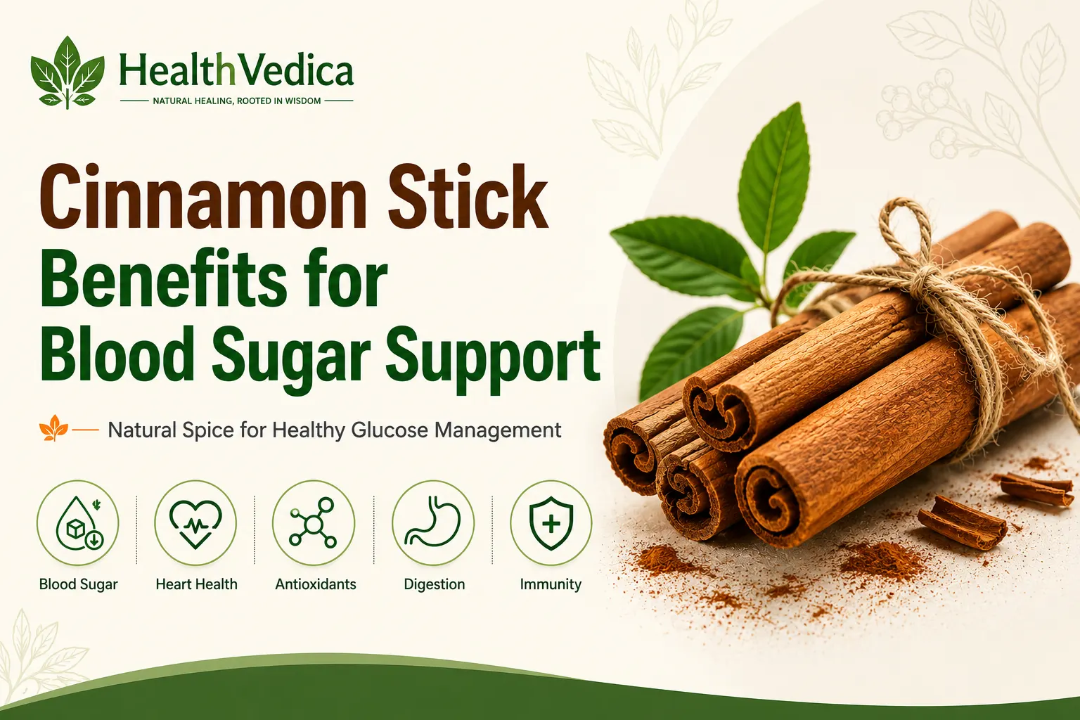 Cinnamon Stick (Dalchini) — Blood Sugar Support