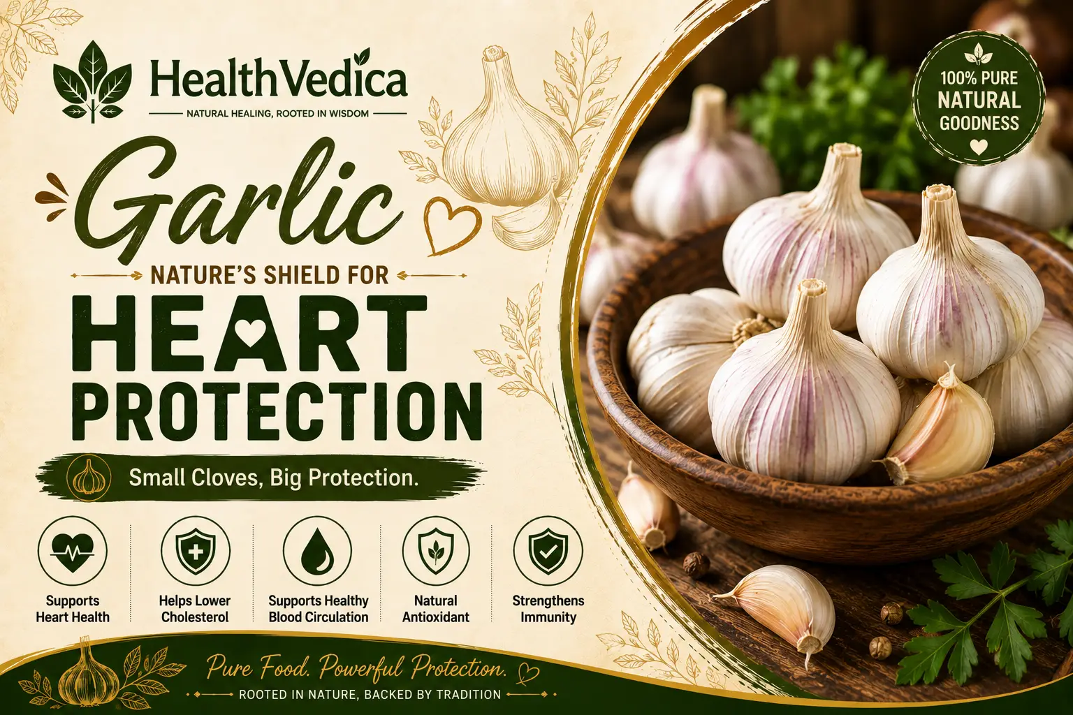 Garlic (Lahsun) — Heart Protection