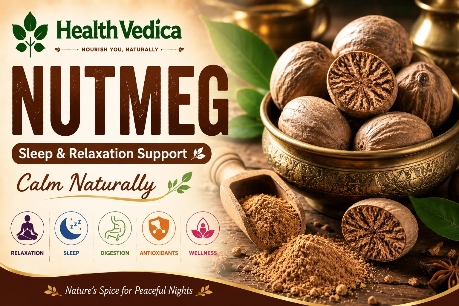 Nutmeg (Jaiphal) — Digestive Health
