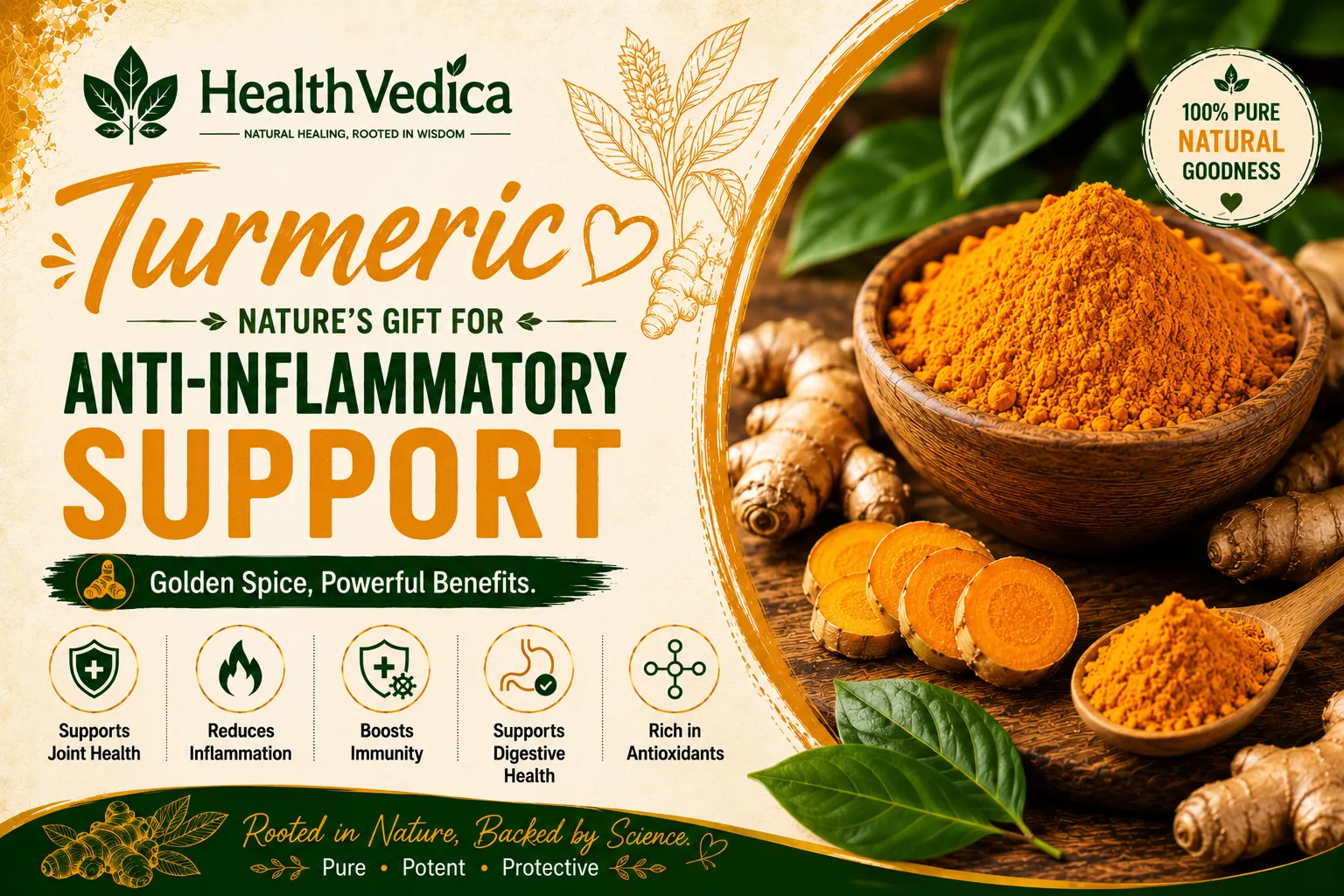 Turmeric (Haldi) — Inflammation Control