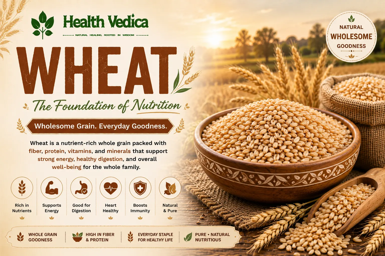 Wheat — Plant Protein Source