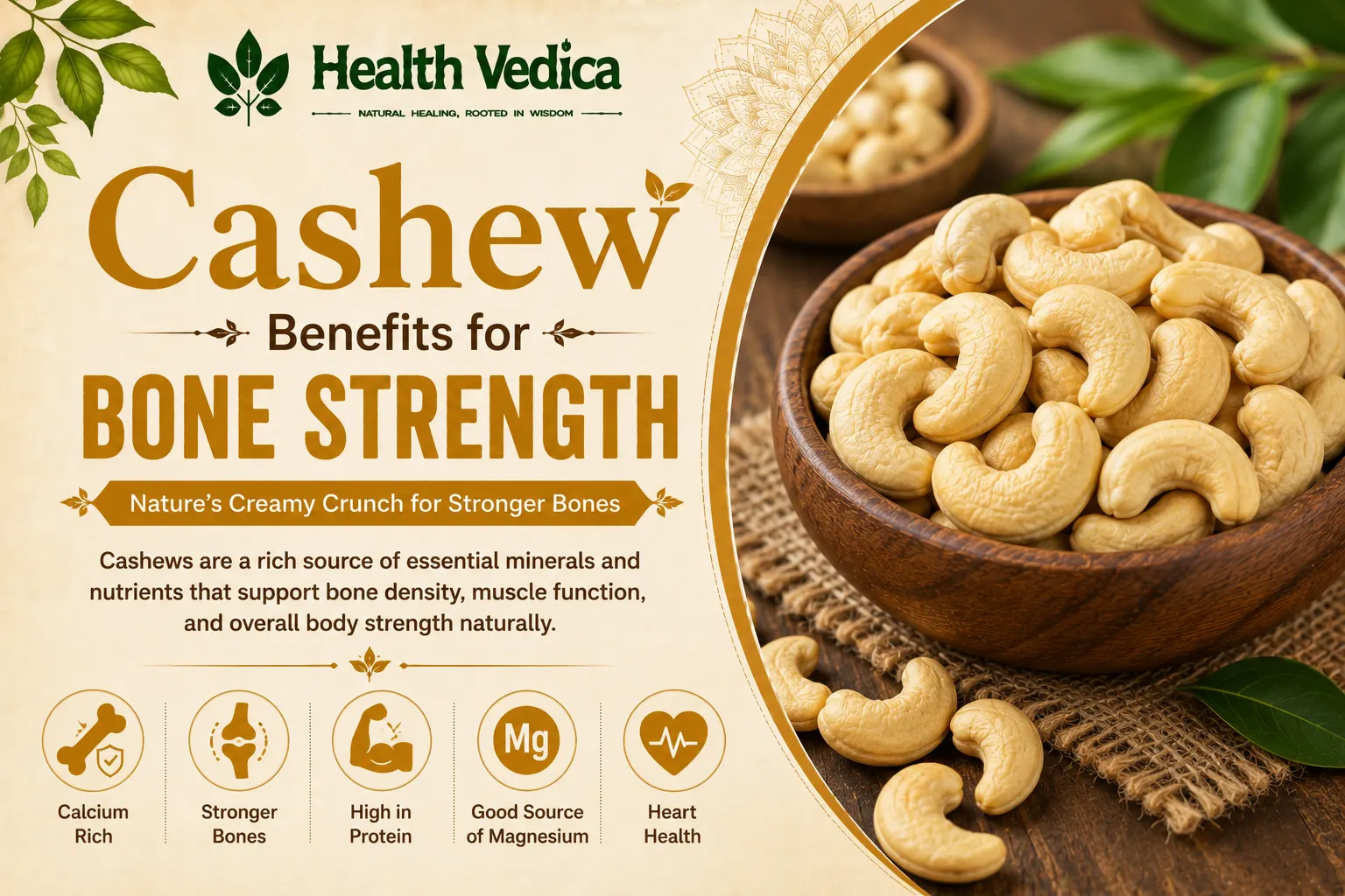 Cashew Nuts (Kaju) — Bone Strength