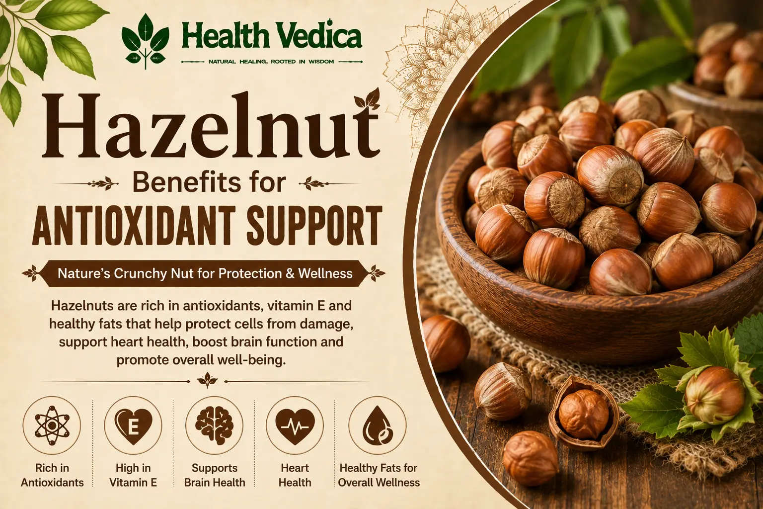 Hazelnut (Pahadi Badam) — Antioxidant Support