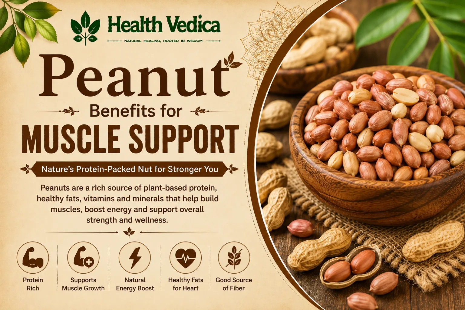 Peanuts (Moongphali) — Muscle Support