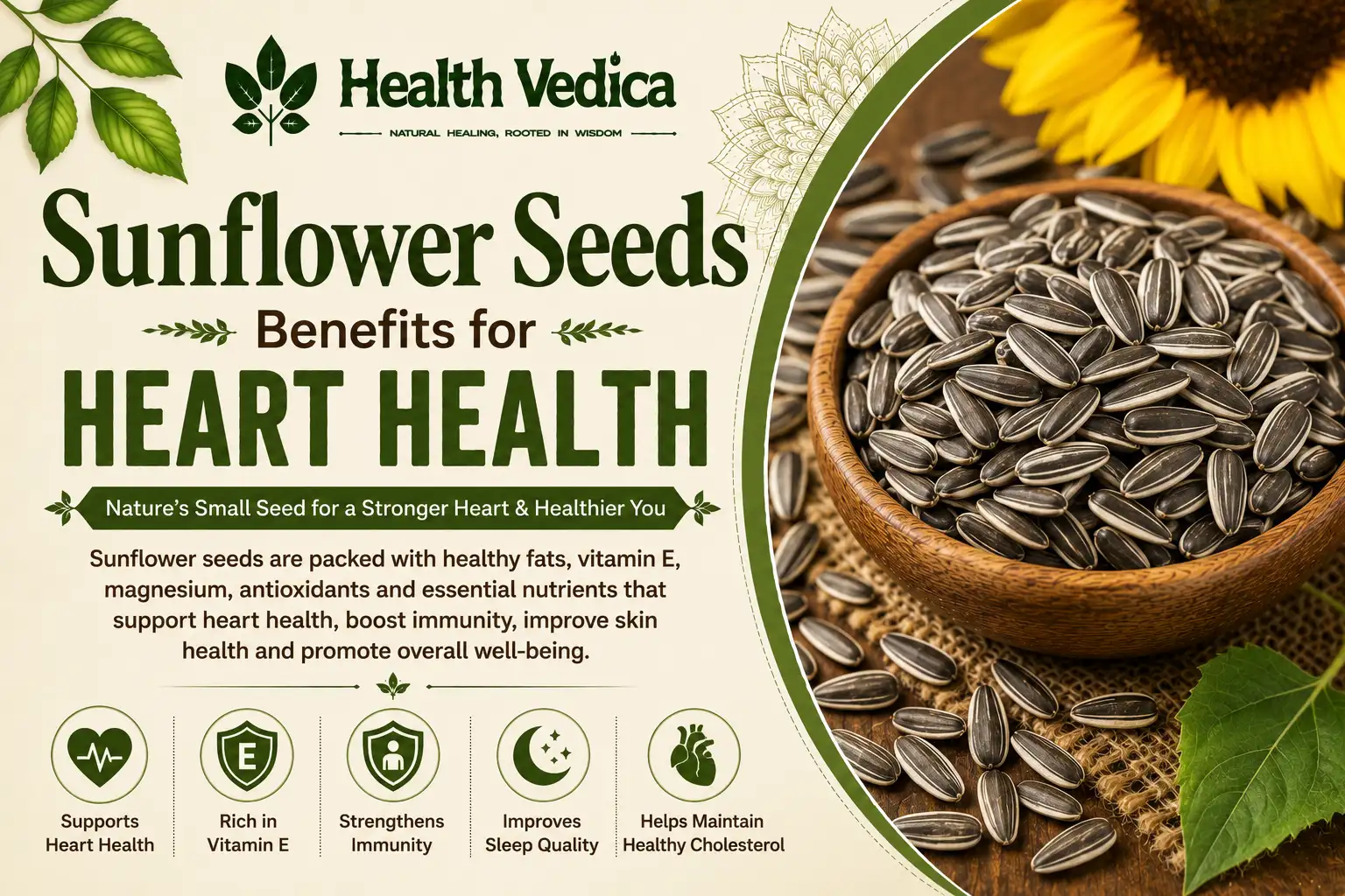 Sunflower Seeds (Surajmukhi Beej) — Skin Protection