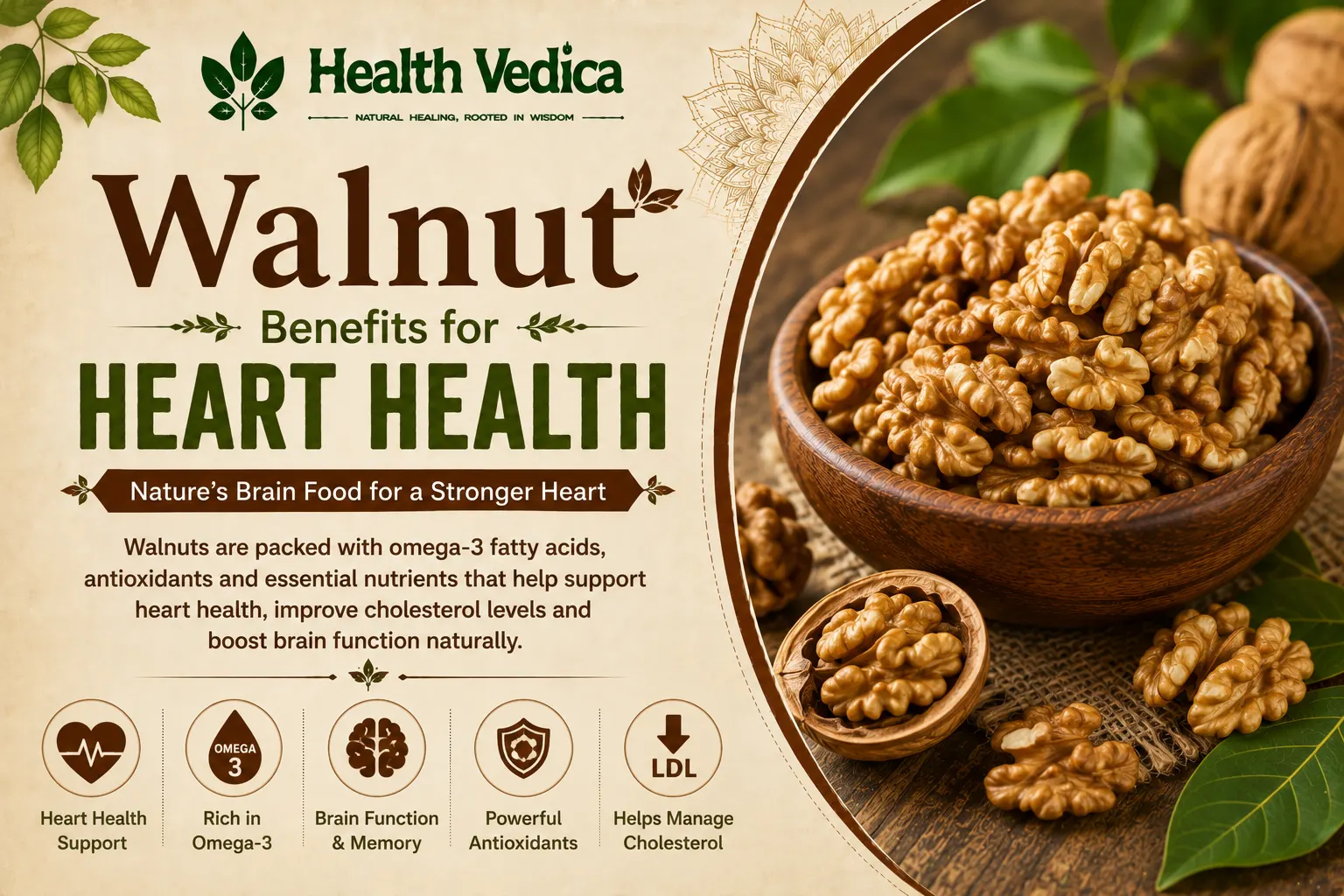 Walnuts (Akhrot) — Heart Health