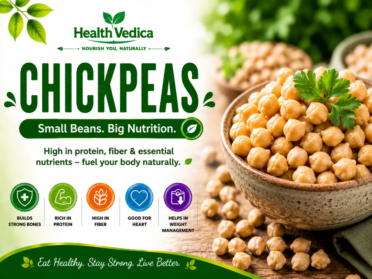 Chickpeas (Chana) — Plant Protein & Blood Sugar Control
