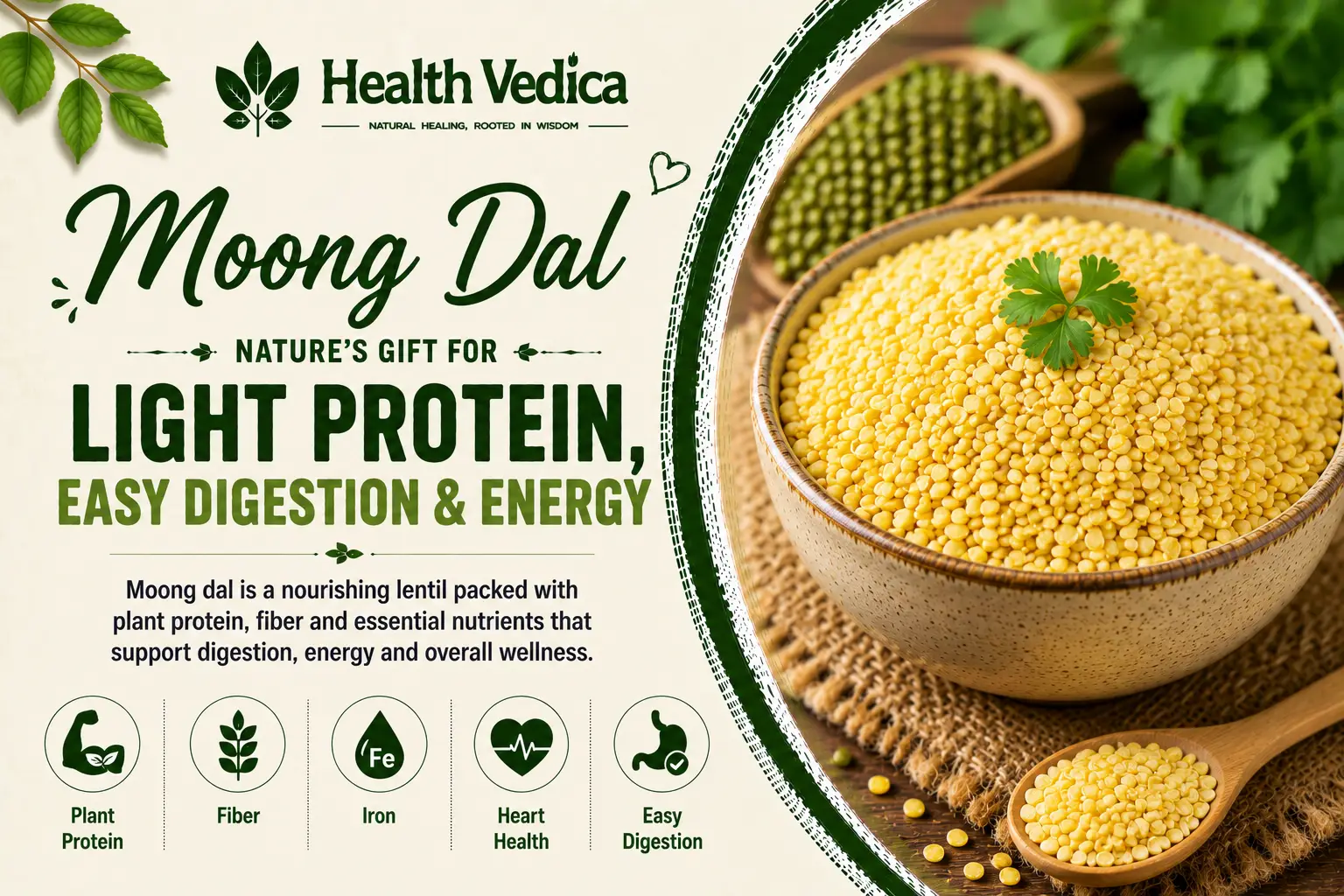 Moong Dal (Green Gram) — Easy Digestion Protein