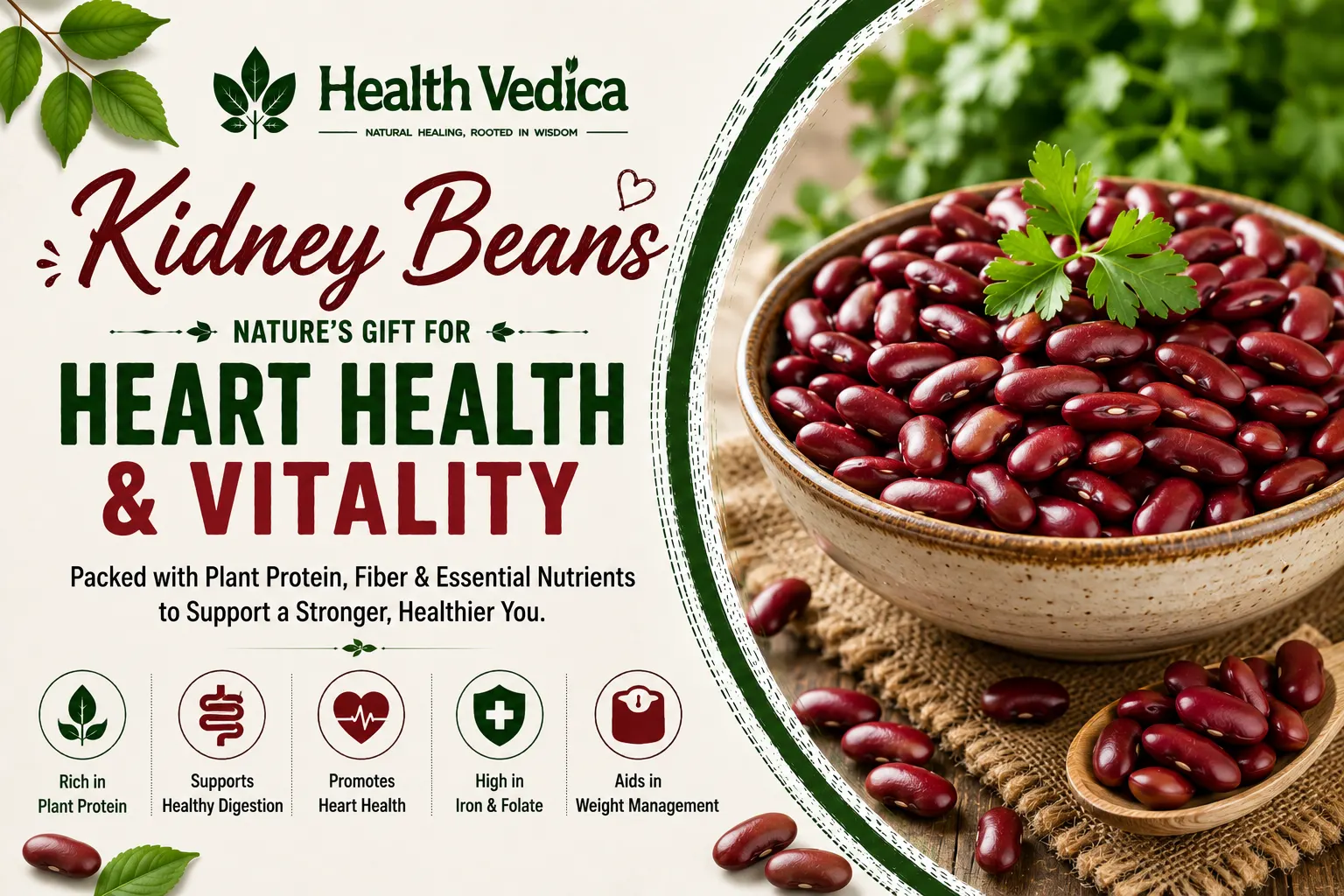 Kidney Beans (Rajma) — Plant Protein