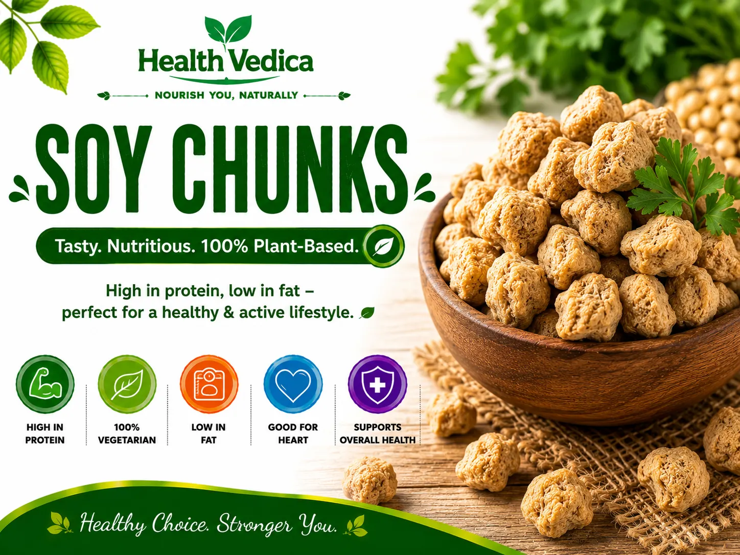 Soya Chunks — High Protein & Muscle Support