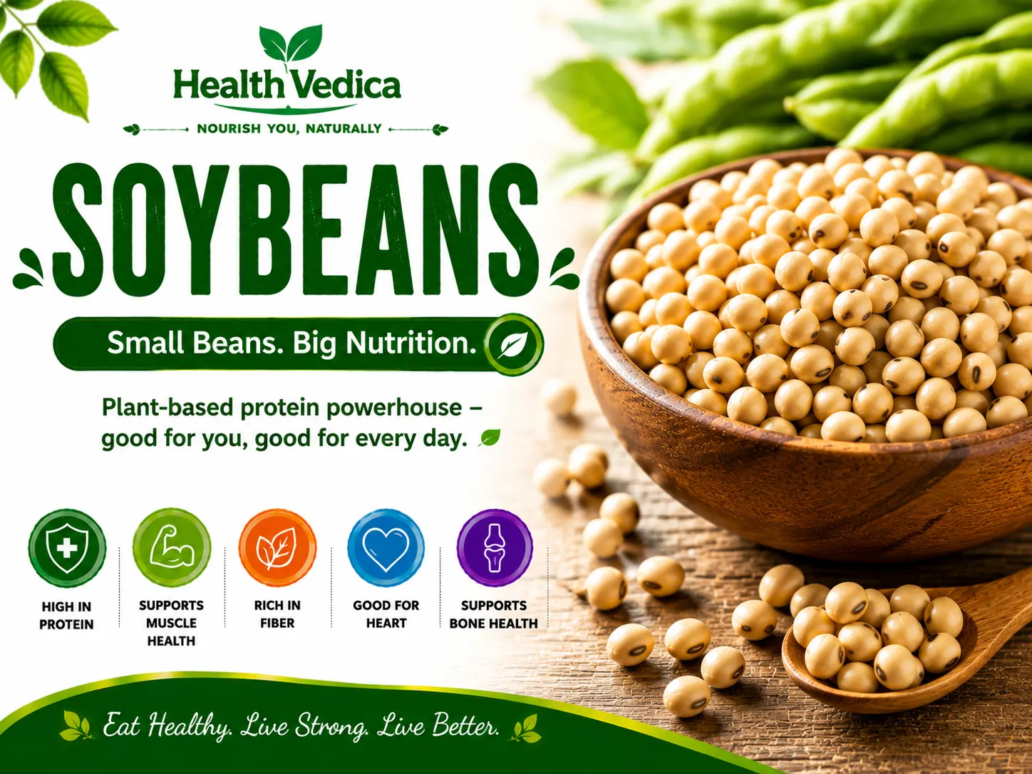 Soybeans — Complete Plant Protein & Hormonal Health